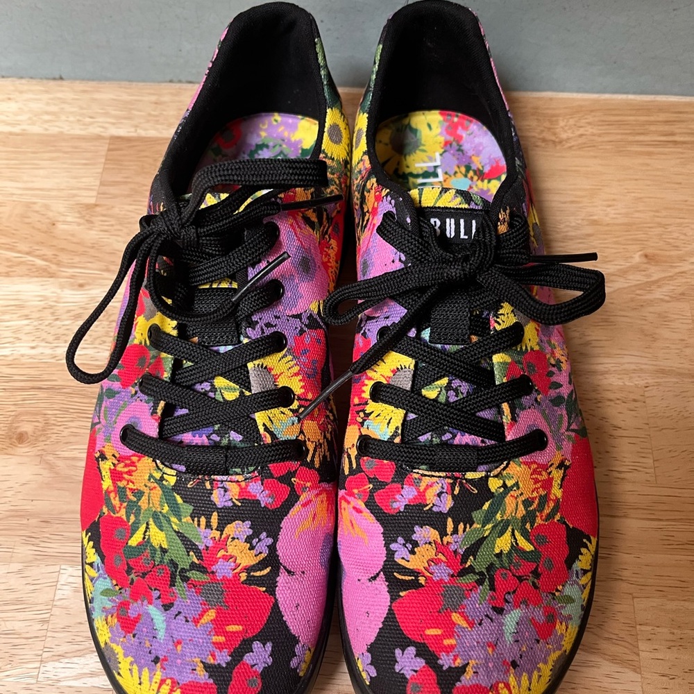 NOBULL Floral canvas trainer sneakers